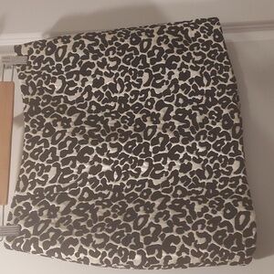 Kendal Kylie Leopard Skirt